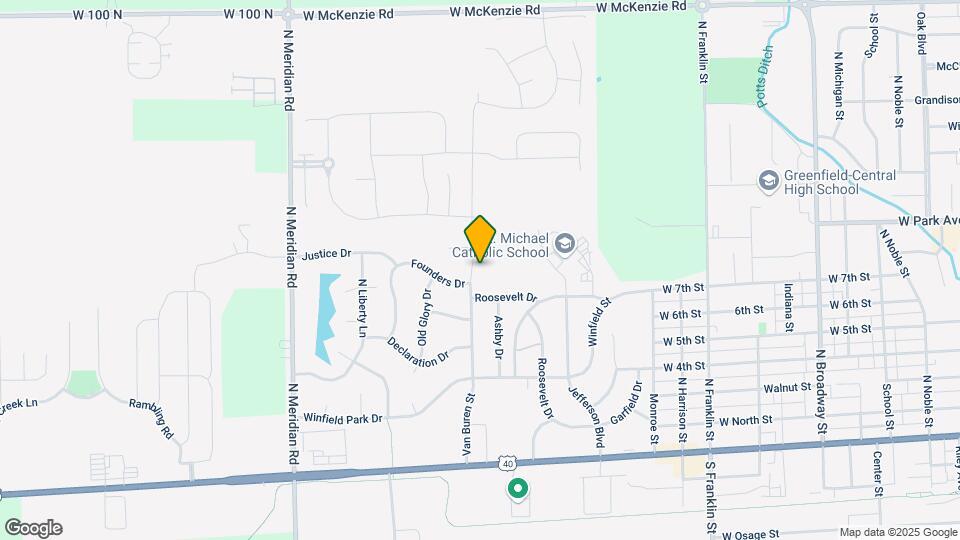 511 Van Buren St Map and Location Details