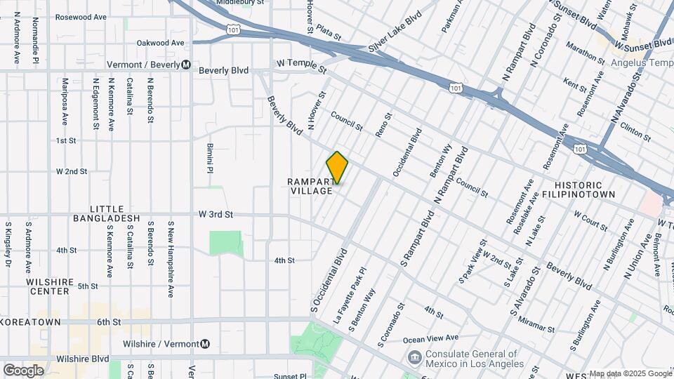 3017 W 2nd St Mapa y Detalles de la Ubicación