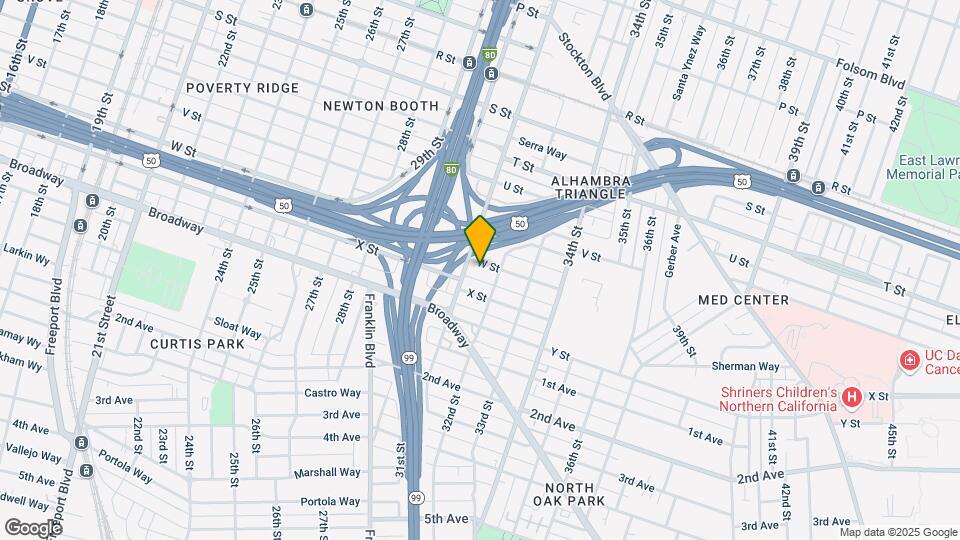 3126 W St Mapa y Detalles de la Ubicación