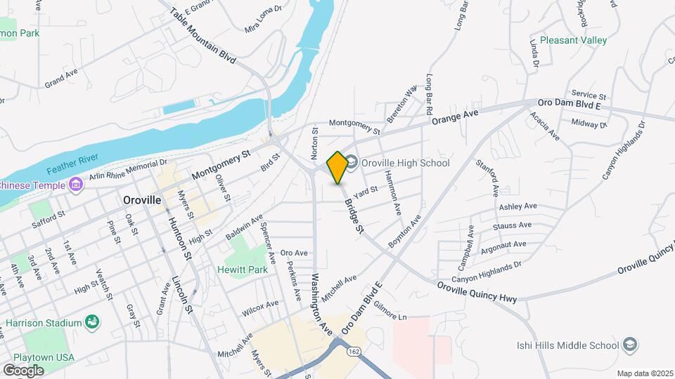 1626 Bridge St Map and Location Details