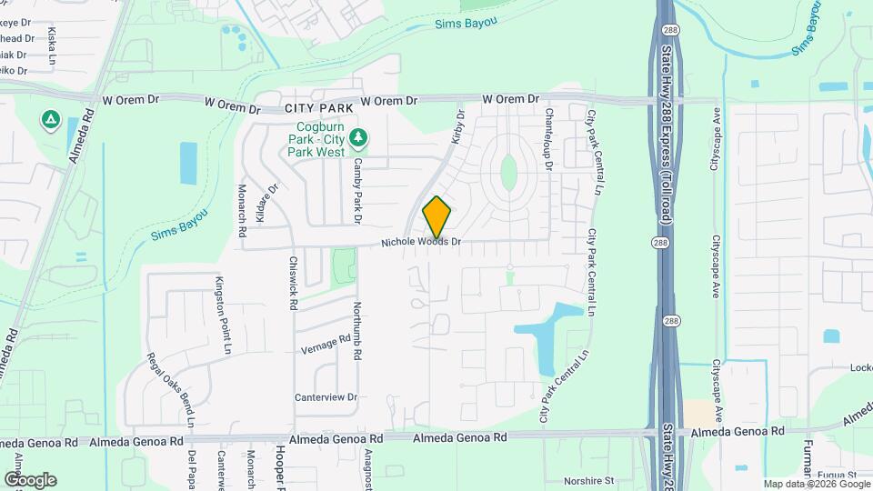 1739 Nichole Woods Dr Map and Location Details