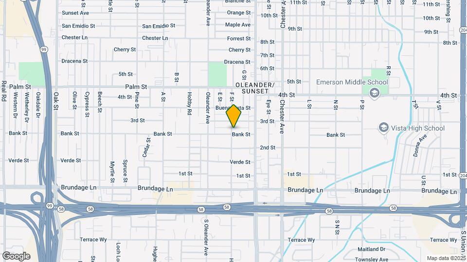 220 F St Mapa y Detalles de la Ubicación