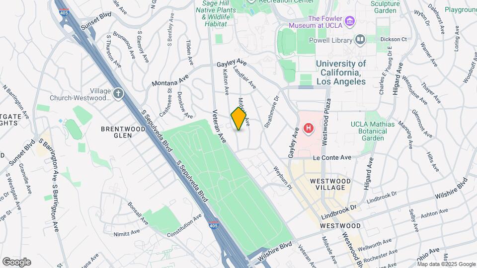 648 Kelton Ave, Unit 648 Mapa y Detalles de la Ubicación