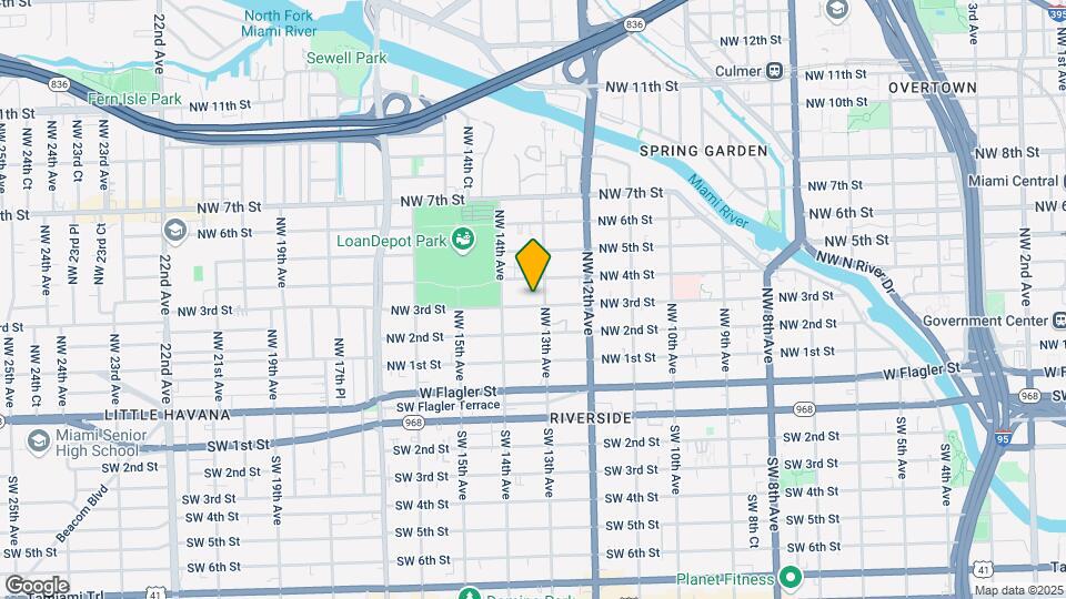 1319 NW 3rd St Mapa y Detalles de la Ubicación