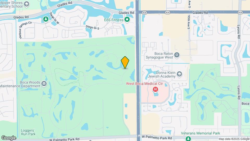 11427 Boca Woods Ln Map and Location Details