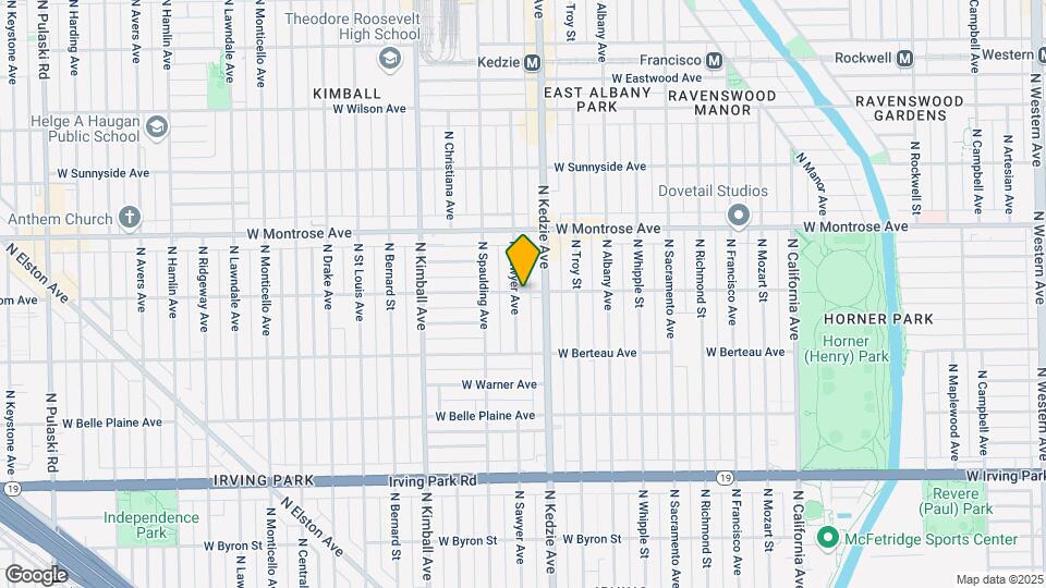 3217 W Cullom Ave Map and Location Details