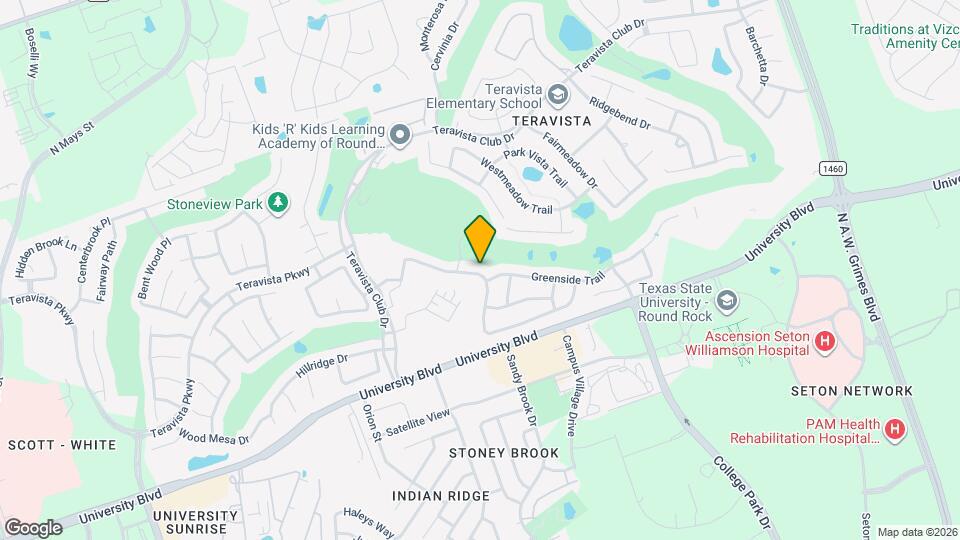 1614 Hidden Springs Path Map and Location Details