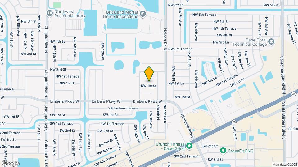 901 NW 1st St Map and Location Details