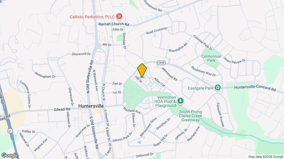 13820 Hill St Map and Location Details