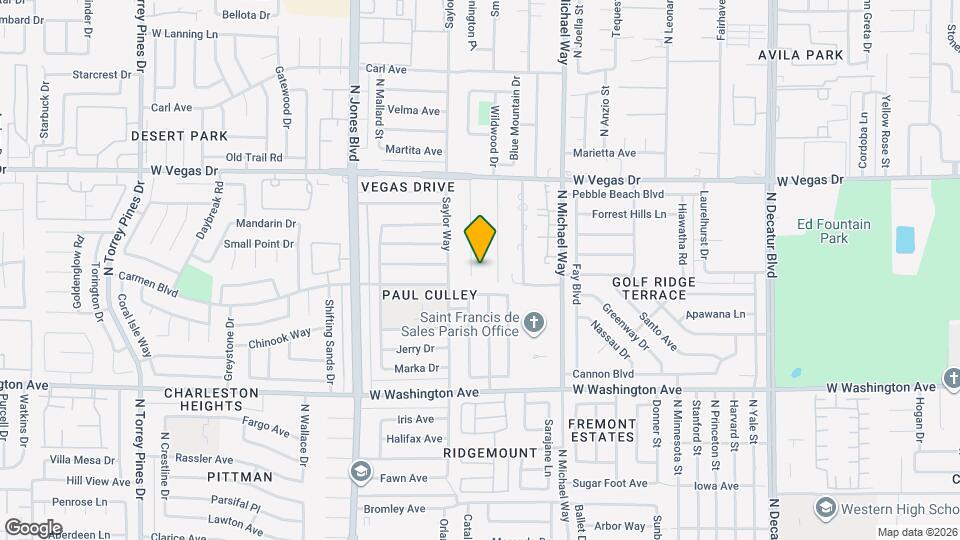 1308 Winwood St Mapa y Detalles de la Ubicación