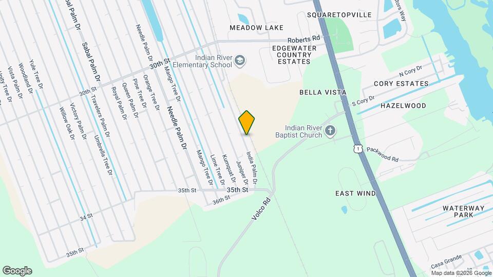 3315 India Palm Dr Map and Location Details