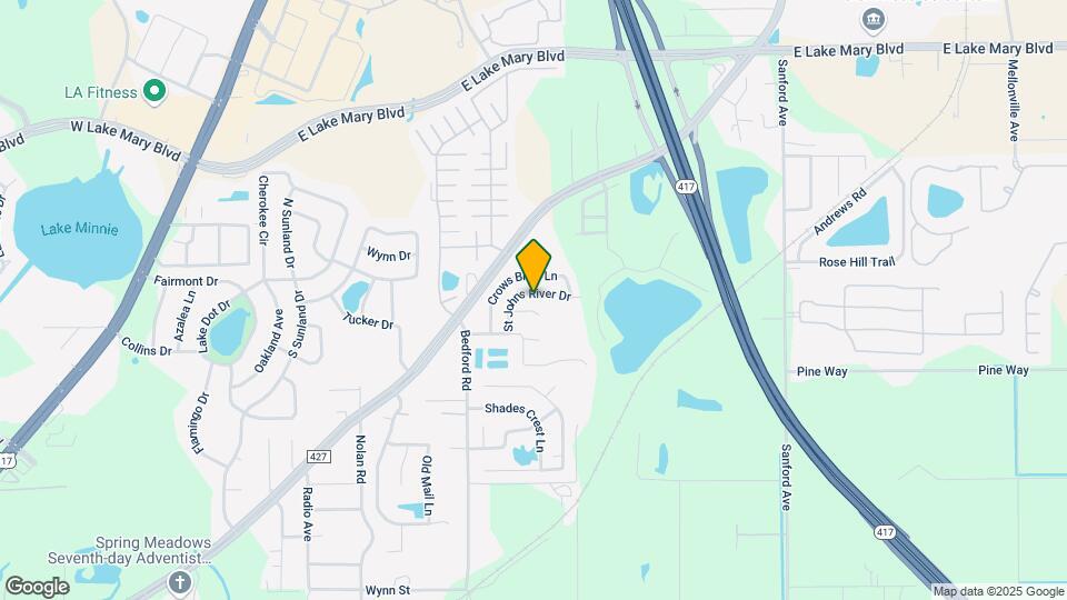 757 St Johns River Dr Map and Location Details