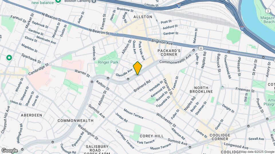 1302 Commonwealth Ave-Unit -13026 Map and Location Details