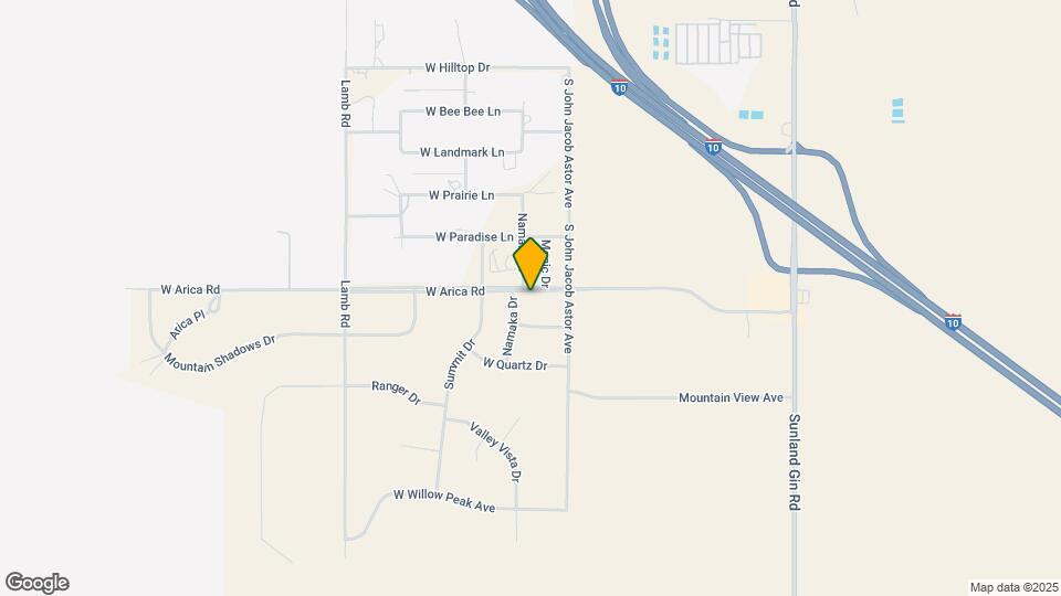 10595 W Arica Rd Map and Location Details
