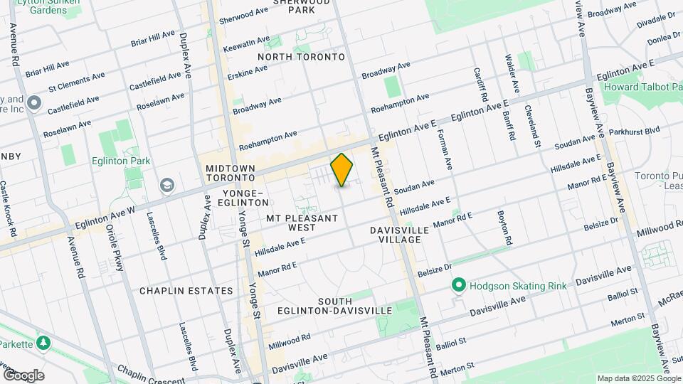 83b Redpath Ave Map and Location Details