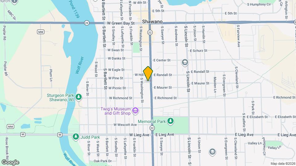 503 S Main St Map and Location Details