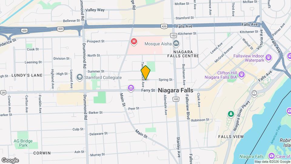 5700 Spring St Map and Location Details