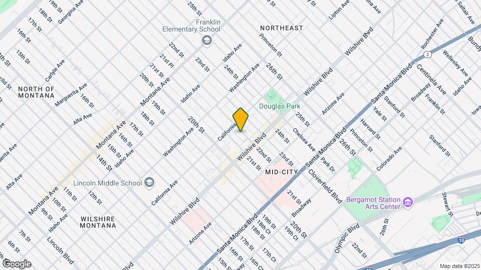 1128 22nd St Mapa y Detalles de la Ubicación