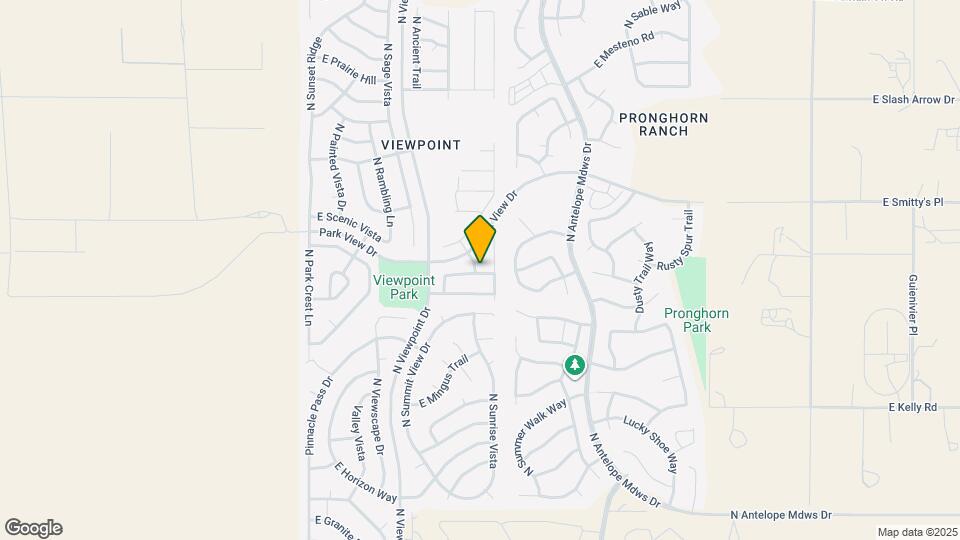 7585 N Knollwood Way Map and Location Details