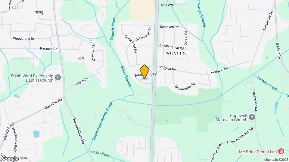 1625 Cherry Blossom Ln Map and Location Details