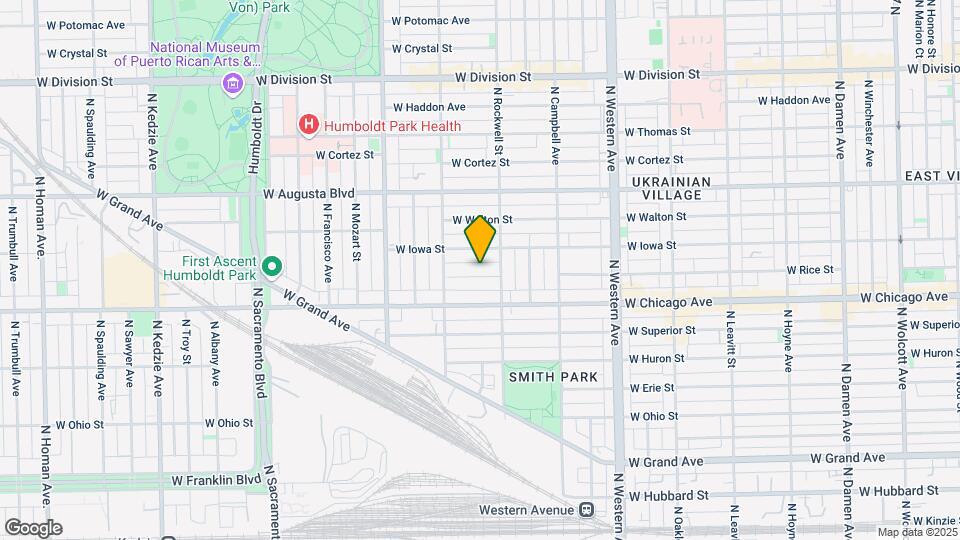 2620 W Rice St Map and Location Details