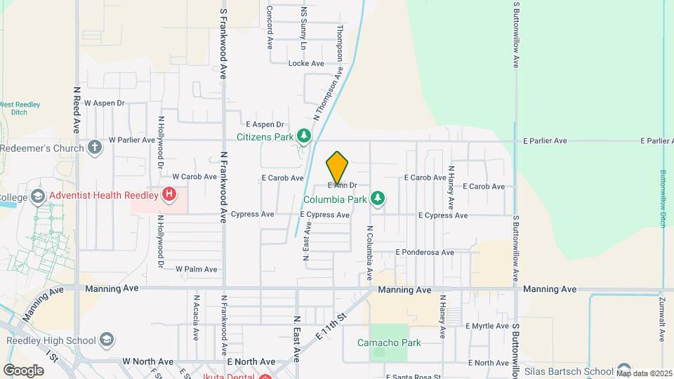 721 E Ann Dr Map and Location Details