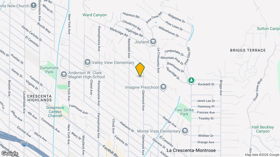 2912 Frances Ave Map and Location Details