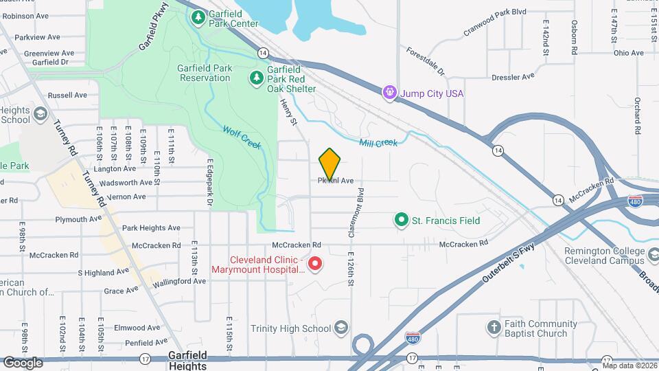 12332 Park Knoll Dr Map and Location Details