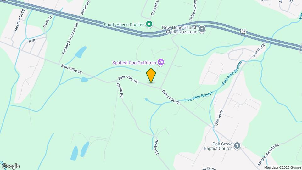 4007 Bates Pike SE Map and Location Details