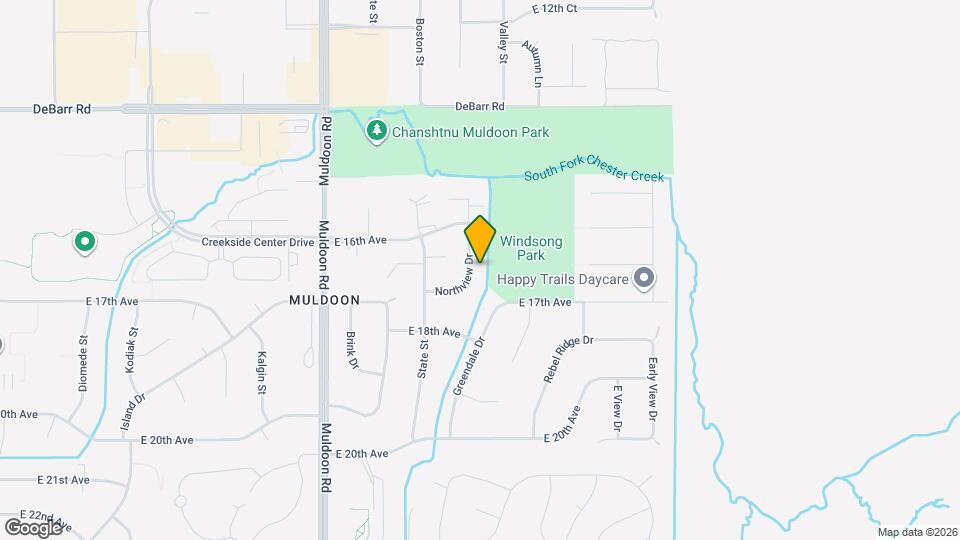 1545 Northview Dr Map and Location Details