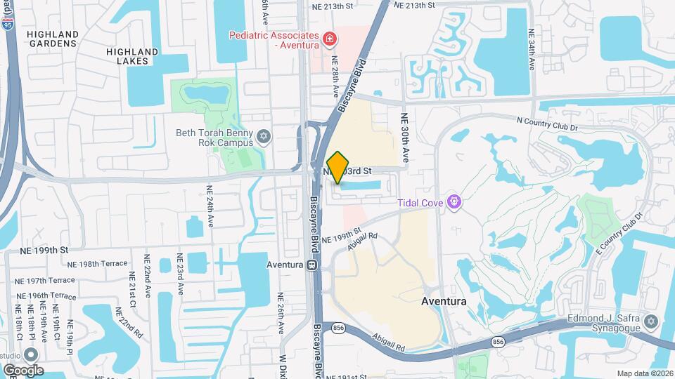 20111 NE 27th Ct, Unit K109 Mapa y Detalles de la Ubicación