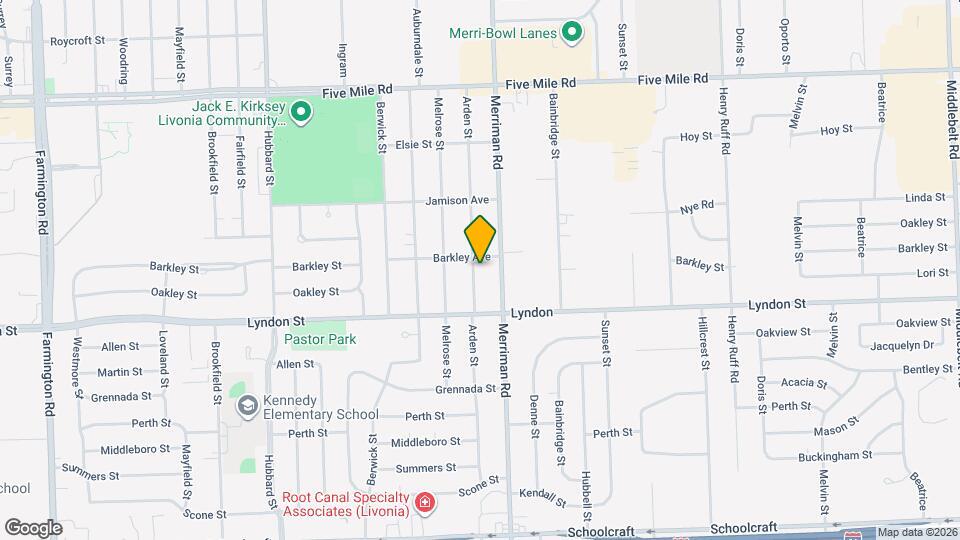 14650 Arden St Map and Location Details