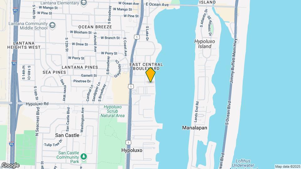 1206 S Lake Dr Map and Location Details