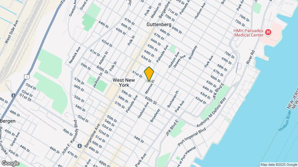 327 61st St Map and Location Details