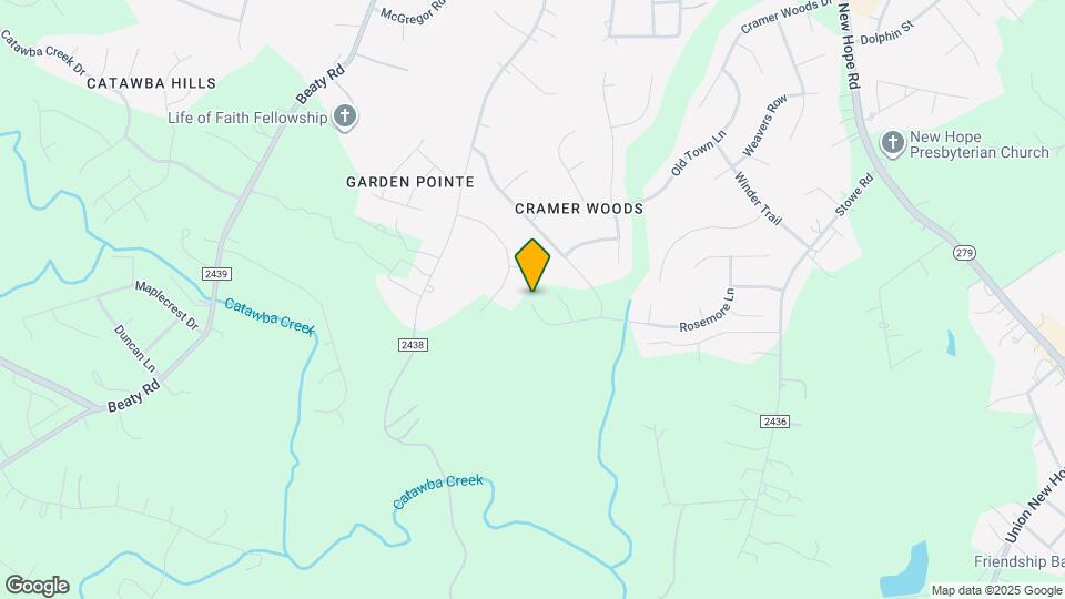 6002 Rosemore Ln Map and Location Details