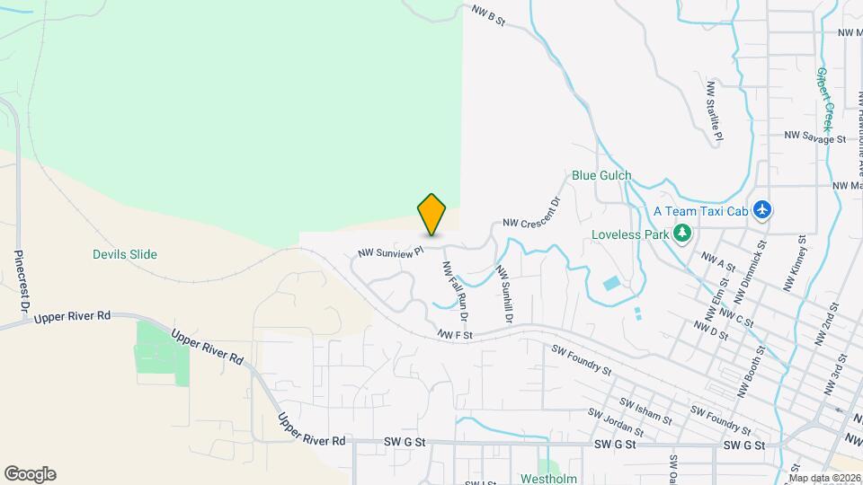 1858 NW Sunview Pl Map and Location Details