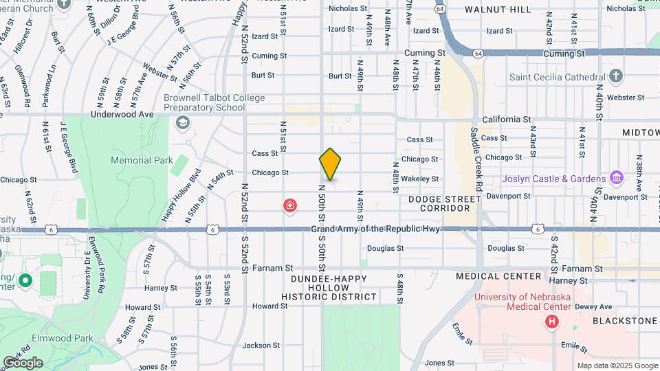 4932 Davenport St, Unit 3 Map and Location Details