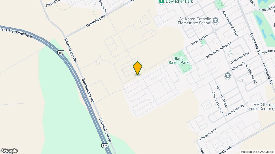 544 Promontory Pl Map and Location Details