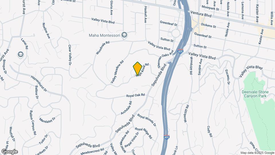 15656 High Knoll Rd Map and Location Details