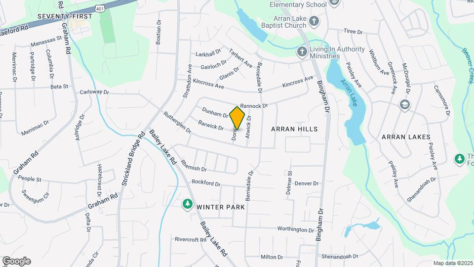 1515 Doncaster Dr Map and Location Details