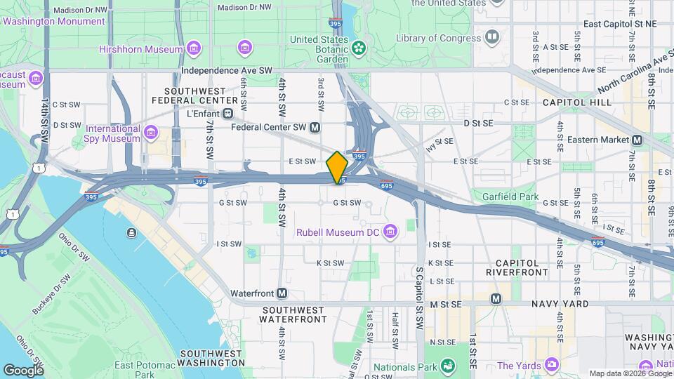 237 G St SW Map and Location Details