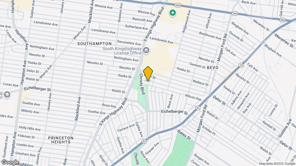 5023 Elenore Ave Map and Location Details