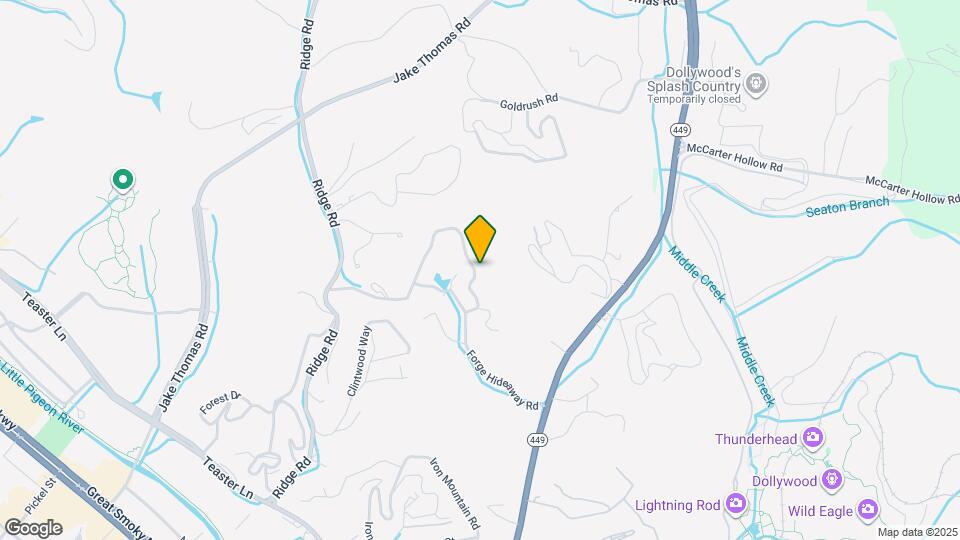 2361 Forge Hideaway Loop Mapa y Detalles de la Ubicación