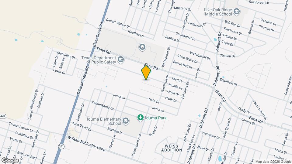 4607 Lloyd Dr Mapa y Detalles de la Ubicación