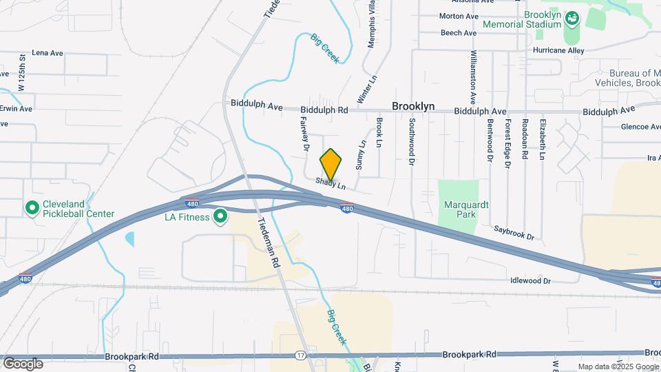 9953 Shady Ln Map and Location Details