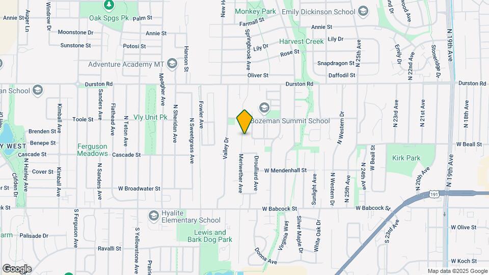 338 Meriwether Ave Mapa y Detalles de la Ubicación