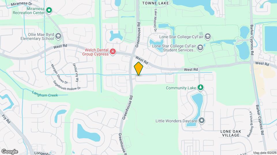 19327 N Cottonwood Green Ln Map and Location Details