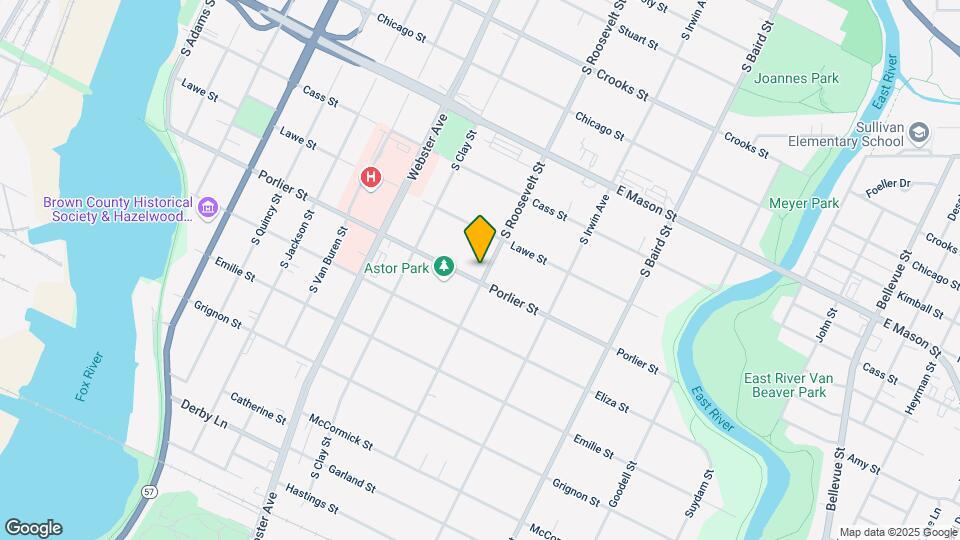 838 S Roosevelt St, Unit 1116 Map and Location Details