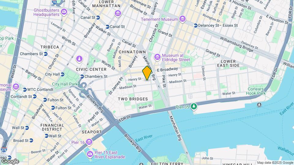 Modern 2BR/2BA in Prime Chinatown | Quick Access to Midtown & Google HQ Map and Location Details