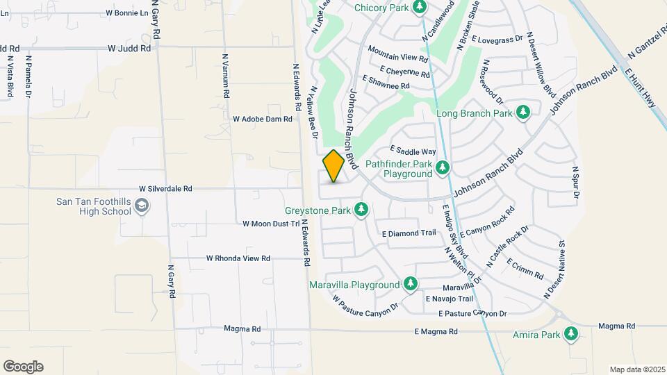 113 W Saddle Way Map and Location Details